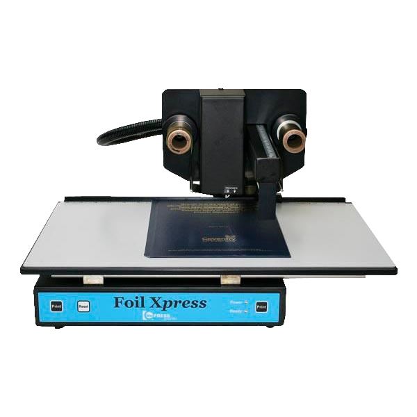 Opus Foil Xpress digital folieprinter Serva efterbehandling